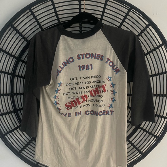 Rolling Stones Vintage Baseball T - Picture 5 of 5